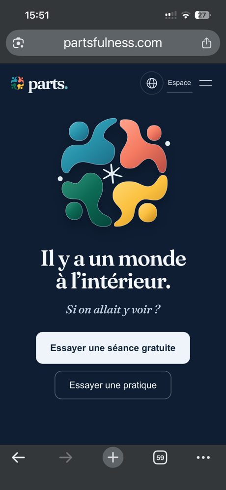 Safari / Chrome : bouton Partager